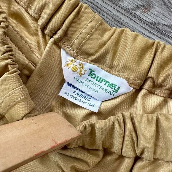 Vintage Tourney Sportswear Gore-Tex Gold Jacket and‎ Pants Set Sz XXL/XL - Picture 11 of 12